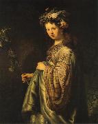 Saskia as Flora Rembrandt